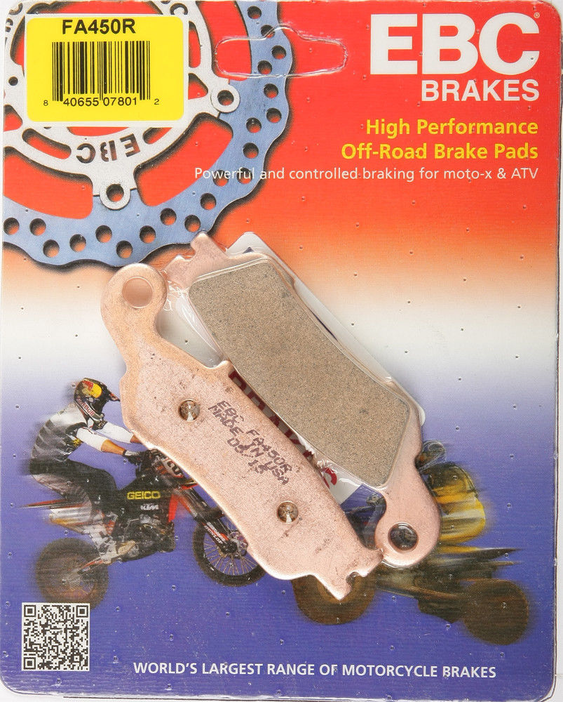 EBC Brakes Double-H Sintered Superbike Brake Pads Front - FA450R EBC Brakes Double-H Sintered Superbike Brake Pads Front - FA450R